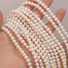 1String, White Natural Rice-shaped Pearls Beads, 5-5.5mm, for DIY Necklaces Bracelets Accessories, Jewelry Making, Birthday, Wedding, Party Gifts 36cm
