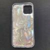Pomegranate Bead Phone Case For Iphone 16 15 14 13 12 11 Pro Max E Plus Silver Laser Satin Aurora Gradient
