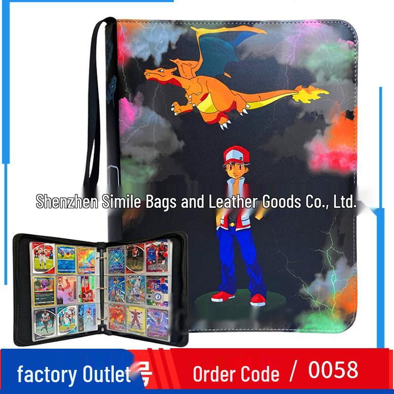 Pokémon & Yu-Gi-Oh Card Collection Album - EVA Game Card Storage Album