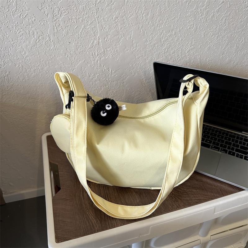 Trendy Casual Canvas Crossbody Bag 2023 Fall New Vintage Tote Bag For Women