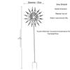 Creative Metal Windmill Outdoor Garden Wrought Iron Decoration