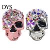 Skull Car Air Freshener Bling Vent Clips, Rhinestone Diffuser Clip, Shiny Personalized Outlet Decoration Conditioner Decoration, Funny Auto