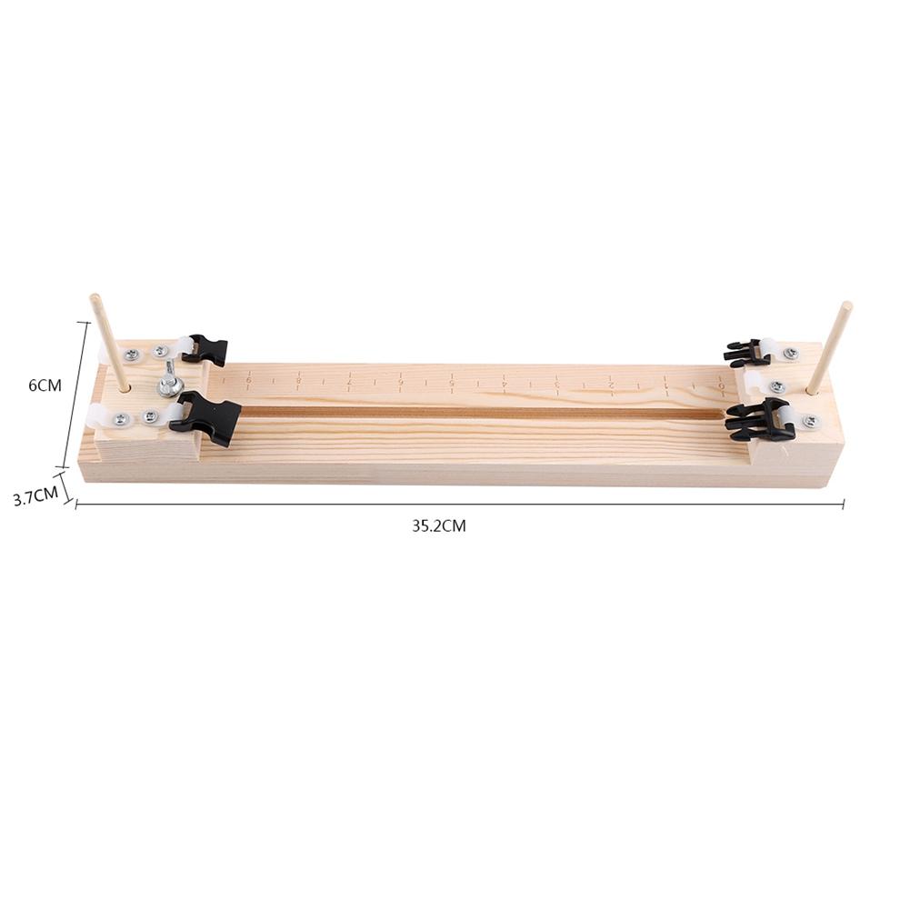 DIY Wood Paracord Jig Bracelet Maker Wristband Maker Bracelet Knitting Tool