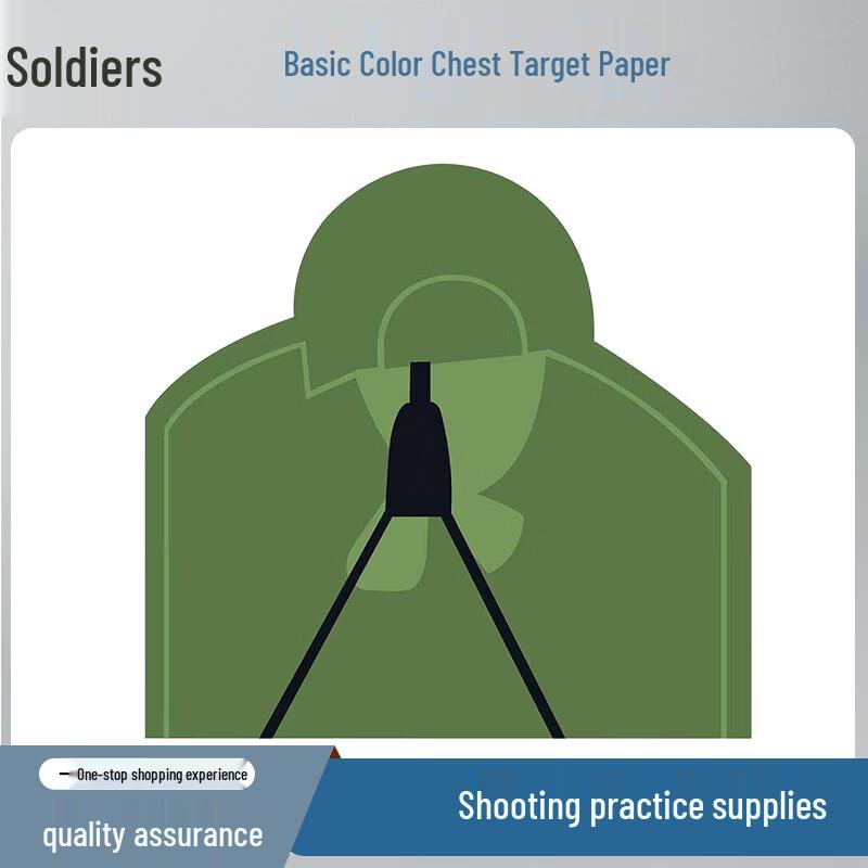 Tactical Shooting Target Paper