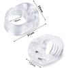 Stop Floor Door Stops Buffer No Drill Door Stopper Home Improvement Furniture Wall Safety Hardware Transparent Supplies Silicone