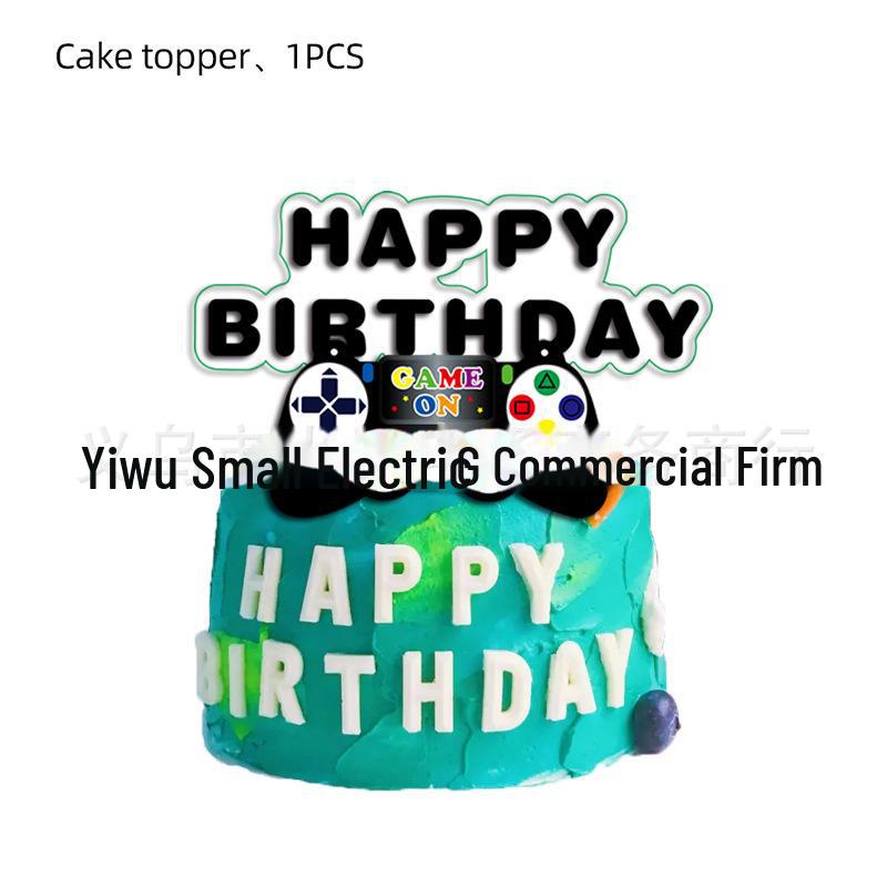 Game Controller Party Tableware: Includes Paper Plates, Cups, Towels, and Decorations