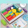 Wooden Shape Educational Blocks For Kids Brain Development And Visual Learning