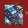 DIY Adventskalender Weihnachts-Countdown-Kalender mit 24 Papp-Schatzkästchen Xmas Leerer Countdown-Kalender