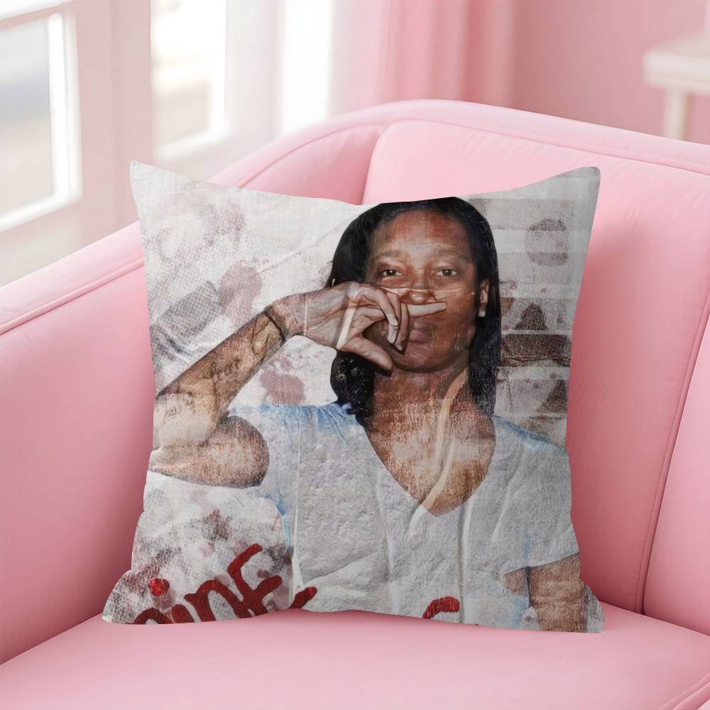 

Pillow Covers Cartoon Sofa Decorative Home Doublesided Printing Short Plush Cute Cushion Cover Singer NNine Vicious 30x30 cm