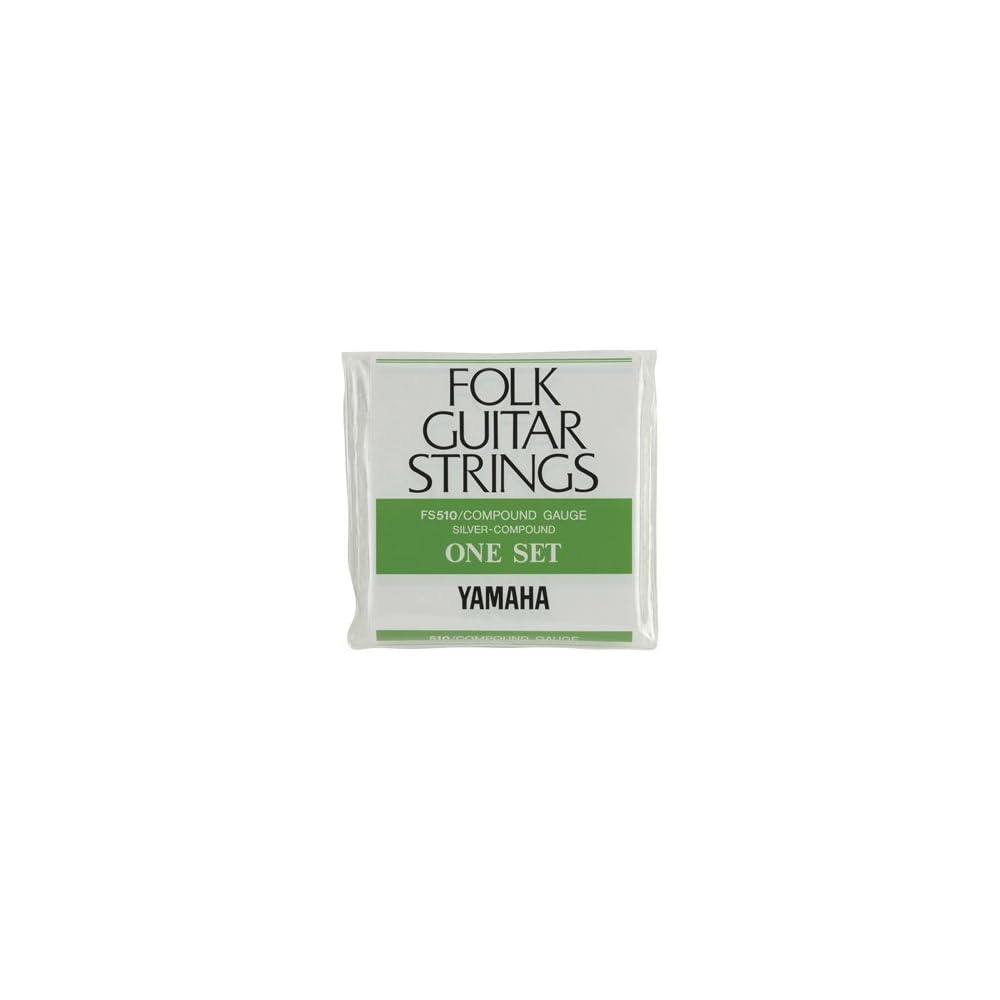 Yamaha FS-510 Compound Acoustic Guitar Strings Set of 2 Folk Strings Light Gauge