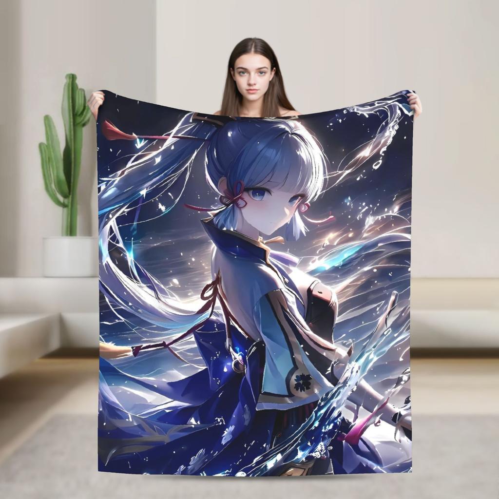 Cookie Run Kingdom Game Blanket Travel Flannel Throw Blanket For Home Decor Soft Design Quality Bedspread Gift