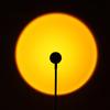 1-3PCS LED Sunset Lamp Nightlights USB Projector Birthday Party Decoration Mood Lights For Bedroom Living Room Wall Photography