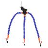Arm Soldering Tools 3 Flexible Helping Hand Clamp with Aluminum Alloy Welding Fixed Base