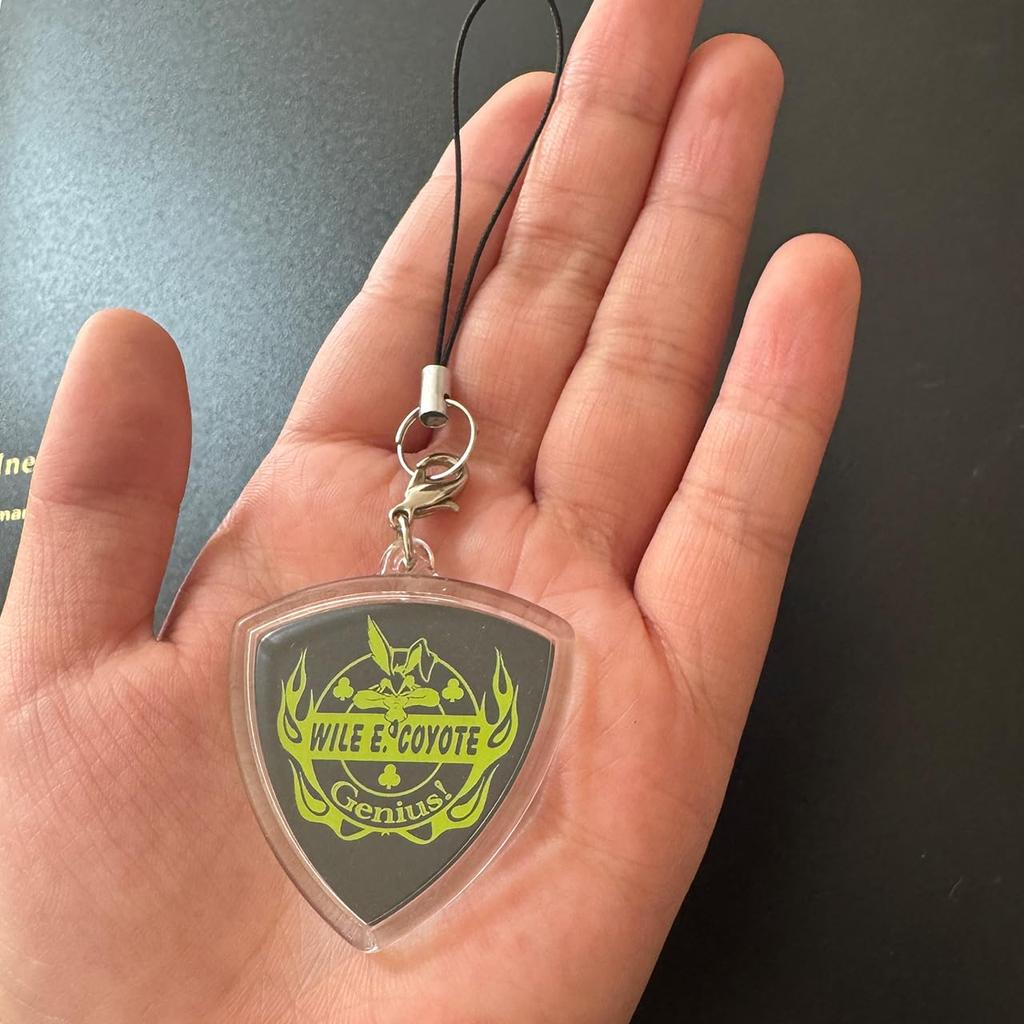 Pick Holds Guitar and Bass Handmade Made in Perfect for Joining a Club or Entering Fender Teardrop Style [EBISU Design] 1-Piece Hame-Pachi Keychain,