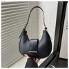 Street Style Pu Small Shoulder Bag For Women With Zipper Closure And Phone Pocket