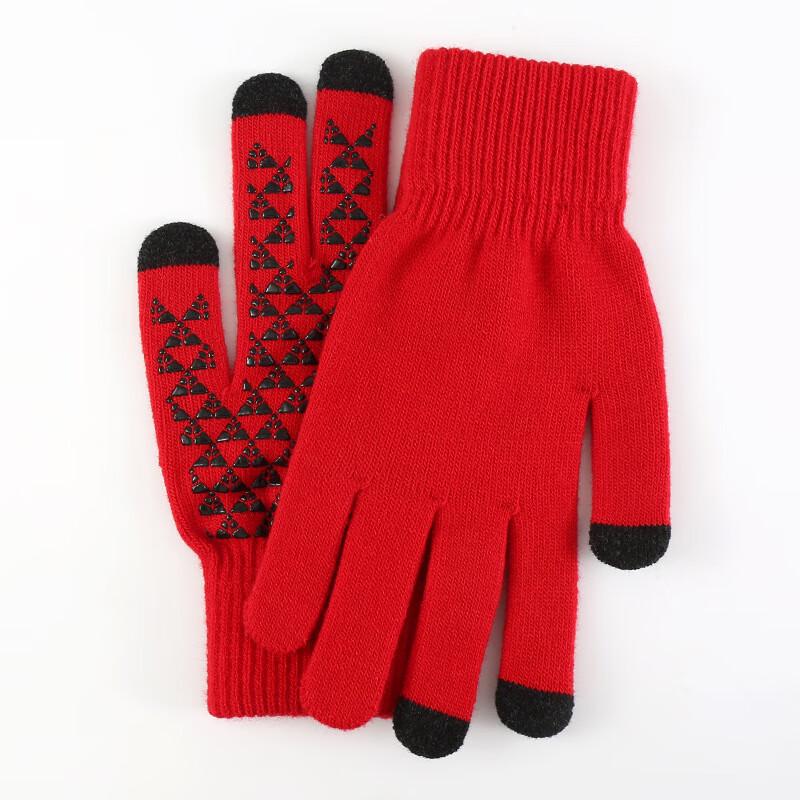 Gants d'hiver chauds antidérapants pour écran tactile