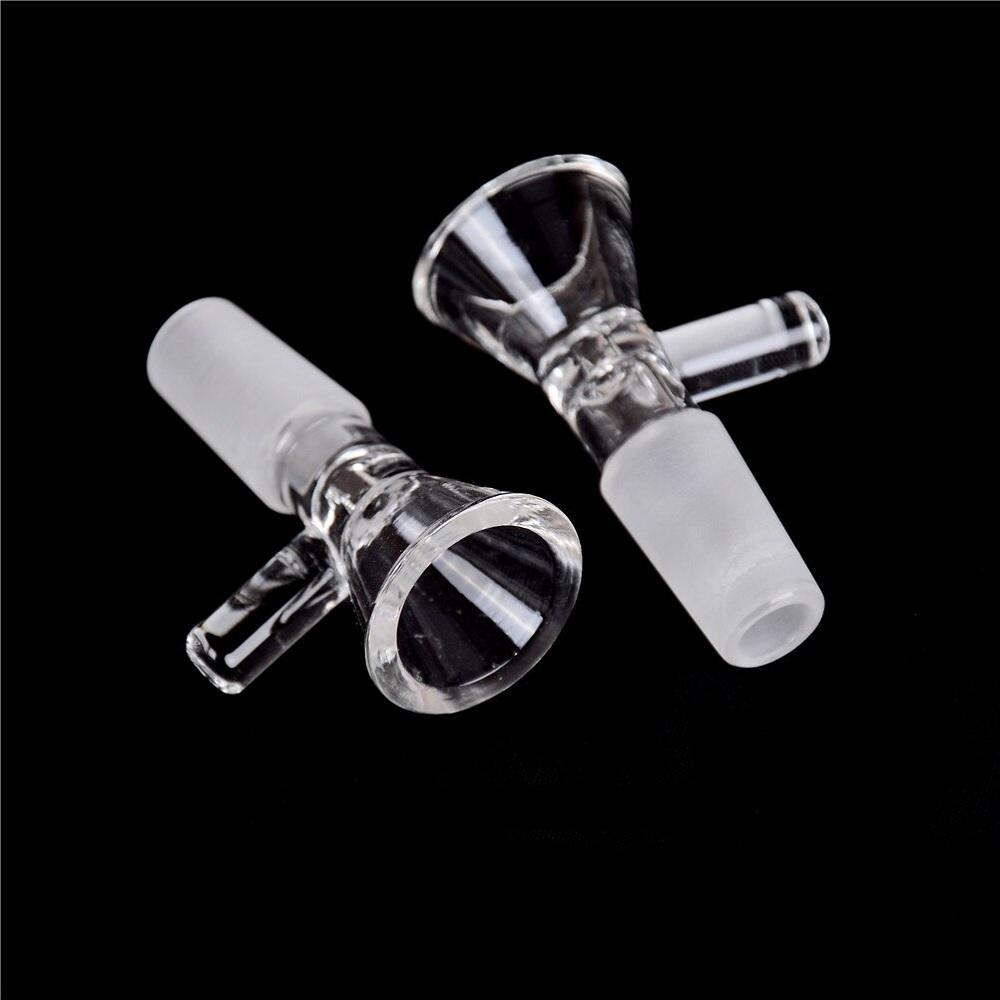5PCS 14MM Male Glass Bowl For Water Pipe Hookah Bong Replacement Head