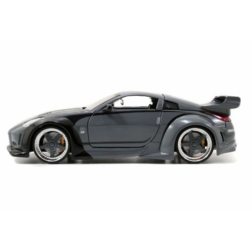 JADATOYS 1:24 Fast & Furious Diecast Car D.K.'s 2003 NISSAN 350Z Nissan Miniature Car Black