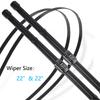 Car Front Wiper Blades For Mercedes Benz GLC Class X253 C253 2016- Durable Slient Windscreen Window Wipers Accessories Tools