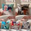 Healing Animation The Helpful Fox Senko-san-Anime Pillow Case Anti-dustmite Pillowcase Invisible Zipper Silky Short Plush Sofa