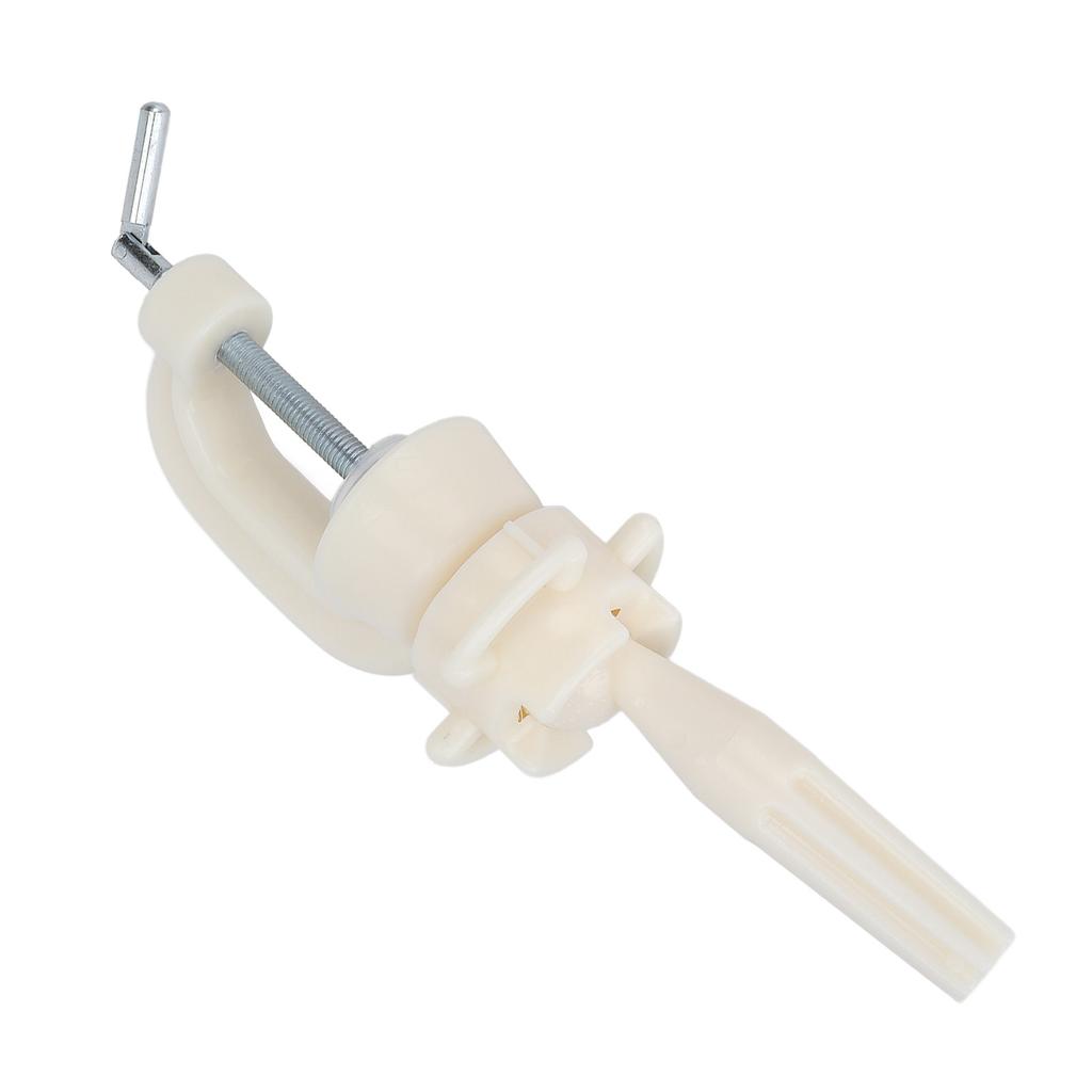 Mannequin Kopfständer Höhenverstellbar 90 Grad Drehung Perückenkopf Klemmenhalter für Friseursalon