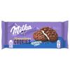 Biscoitos de Cacau Milka Oreo Sensations com Recheio de Baunilha 156 g