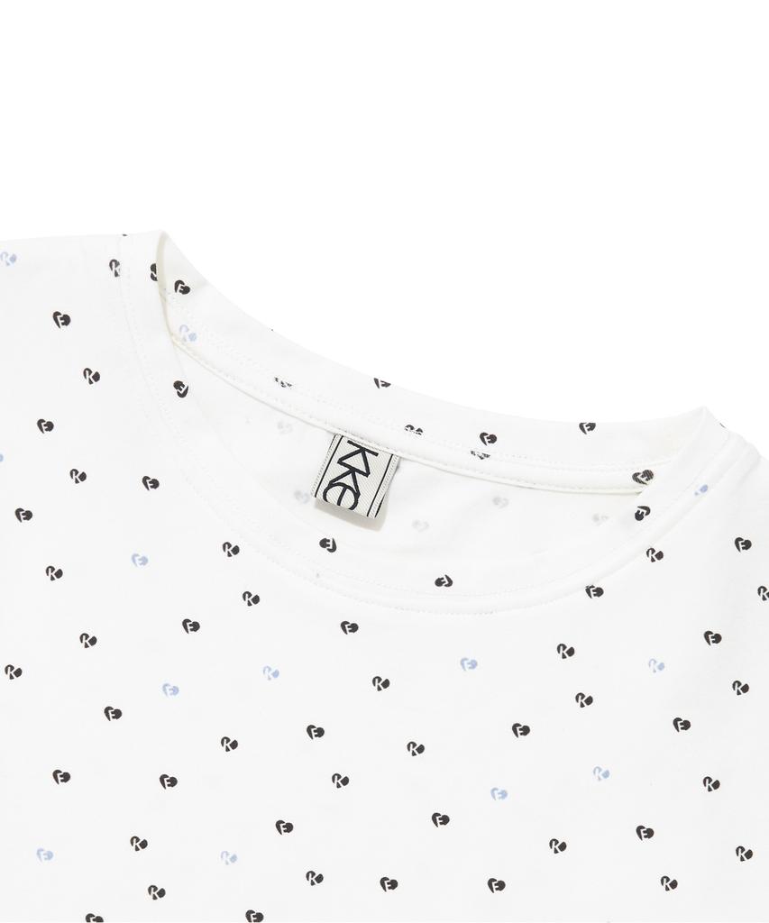 KKEEE Signature Dot Slim Short Sleeve T-Shirt (2 Colors)