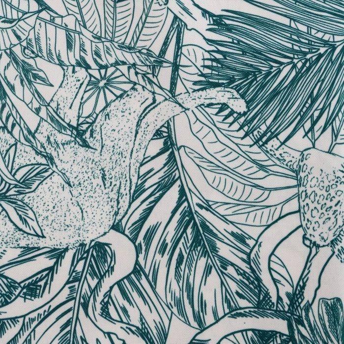 Nappe - Jungle - 140 x 240 cm - Vert eucalyptus - Anti-tache - Entretien facile