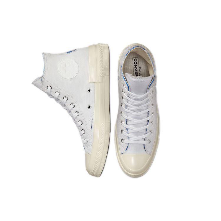 Converse Shai Gilgeous-Alexander X Chuck 70 High Chase the Drip Unisex Sneakers White Egret Blue 172590C