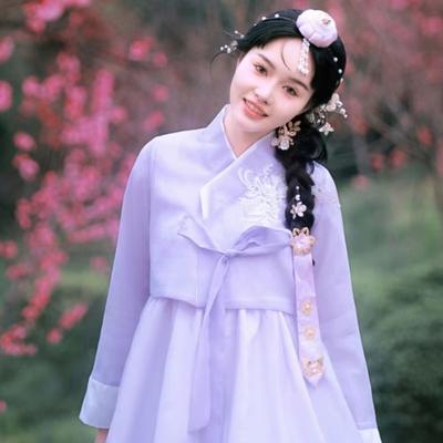 Ribbon Korean Hanbok Hairband Butterfly Stage Dance Costume Retro Korean Headband Girl