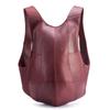 Men's Retro Dark Brown Crazy Horse Leather Backpack - College Style for Students