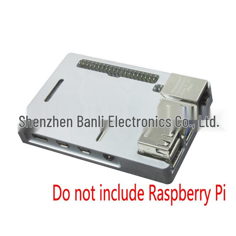 Raspberry Pi 4B Aluminum Alloy Case