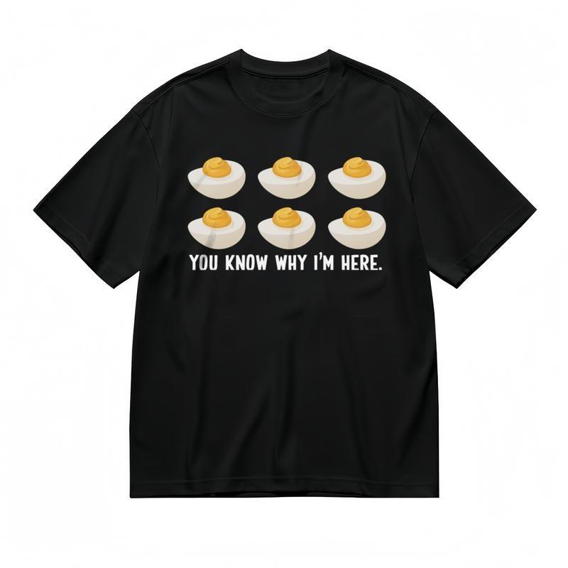 

Men s Trend Slight Stretch Classic T-Shirt Row of Half Eggs Abstract Design Tee XL