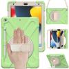Custom 3-in-1 Protective Tablet Case for iPad 9th 8th 10.2 Inch Shockproof with Wrist Strap and Pencil Holder