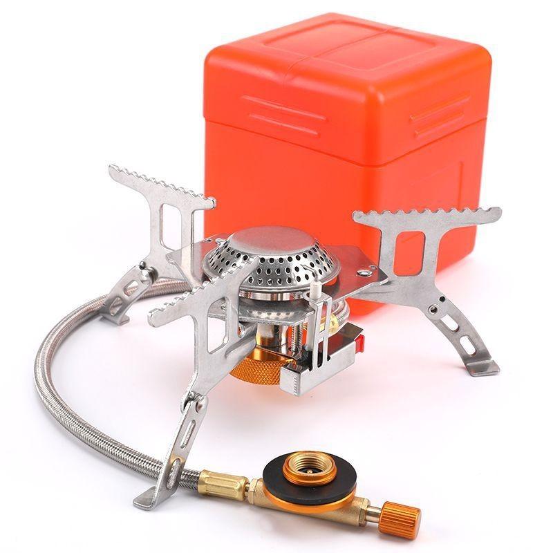 Outdoor Stove Portable Compact Camping Fishing Gas Heater Cooker Supplies Tools