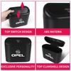 AAAYJ1 Contenitore Porta Rifiuti Polvere per Veicoli Scatola Portaoggetti Accessori Interni Auto per Opel Astra Insignia Corsa Zafira Meriva Mokka Vivaro Vectra
