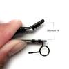 5PCS Mini Clamp Iron Earphone Microphones Clips For T-shirt Collar Clip
