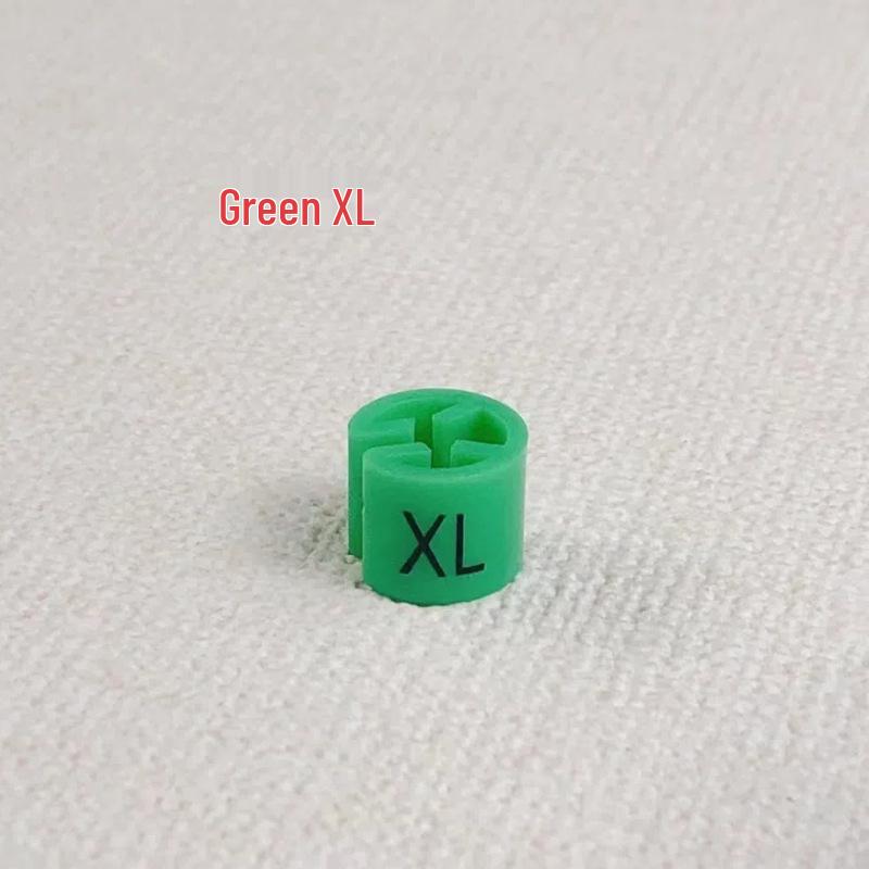 Double-Sided Round Clothing Size Marker Clip for Adult & Children Hangers
