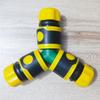 Connettore Adattatore Ripartitore a Tre Vie per Tubo Flessibile in Plastica da 1 Pollice con Valvola Rapida.