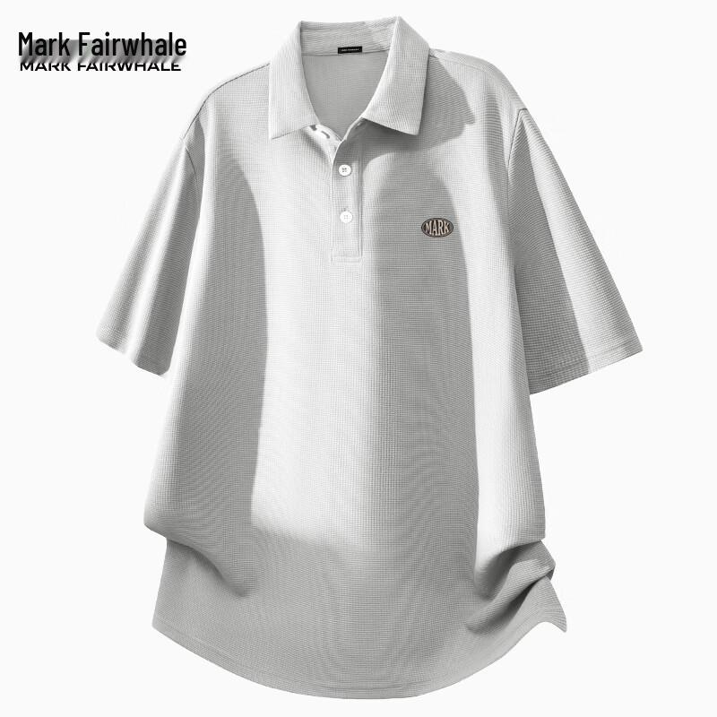 Mark Fairwhale Men's Retro Waffle Polo Shirt