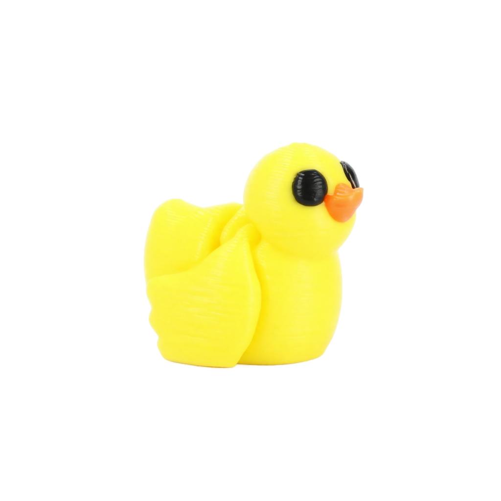 3D Printed Articulated Little Yellow Toy, Multi-Joint Movable Figure for Kids Creative Play and Decoration