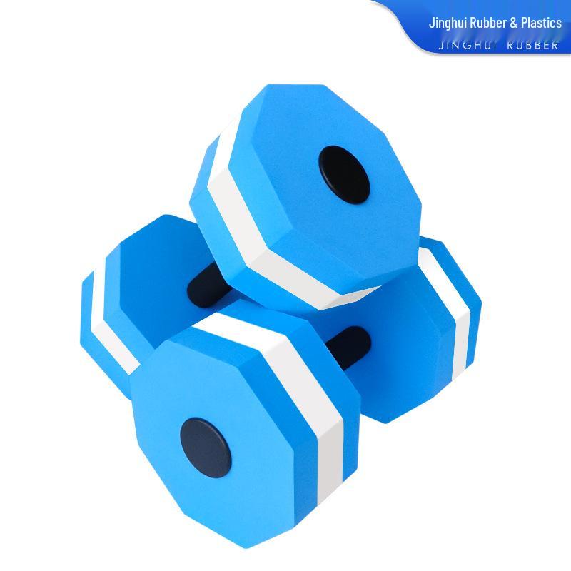 EVA Octagonal Dumbbells for Water Aerobics & Fitness 