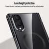 Transparent Magnetic Ring Front Screen Glass Protect Case For Samsung Galaxy Z Fold 8 Ultra Z Fold8 Fold7 Spring Hinged Cover