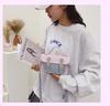 CC Retro Style DIY Color Block Women's Crossbody Shoulder Bag – Perfect Gift for Girlfriend