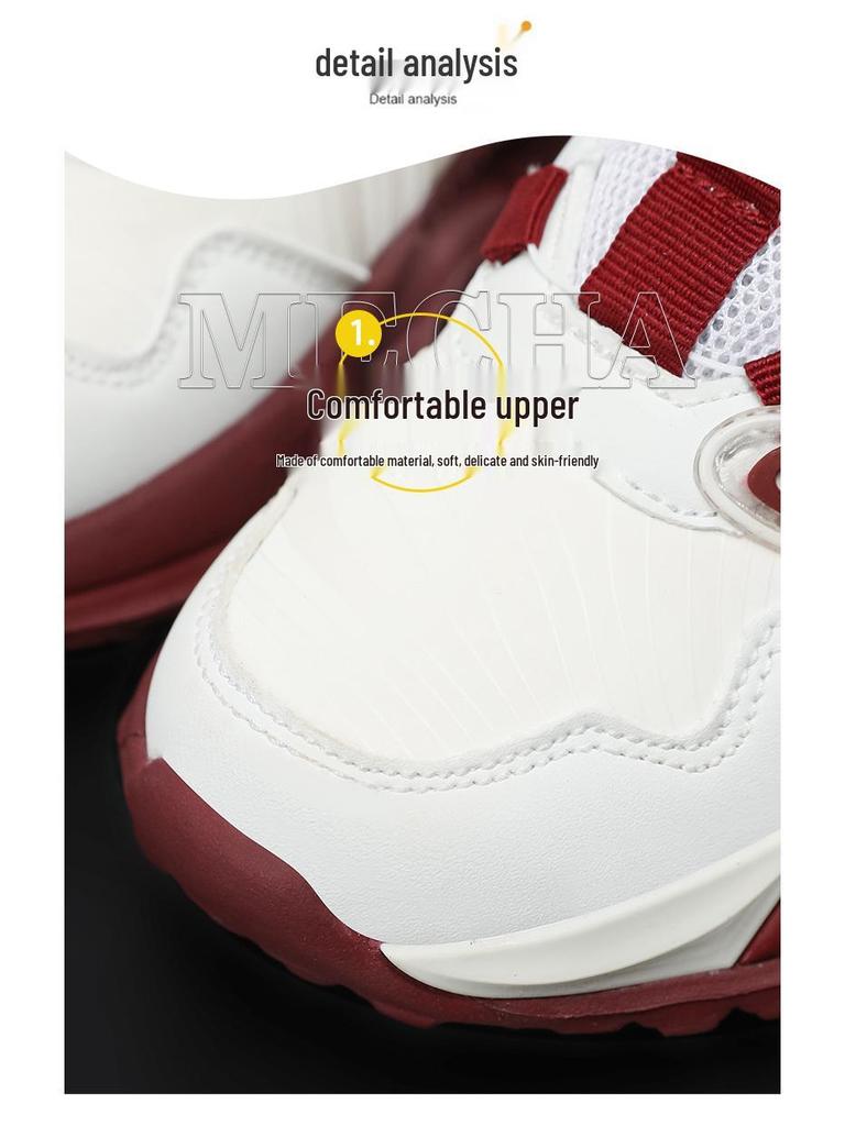 Boys' Trendy Rotating Buckle Basketball and Running Shoes - Autumn/Winter Collection