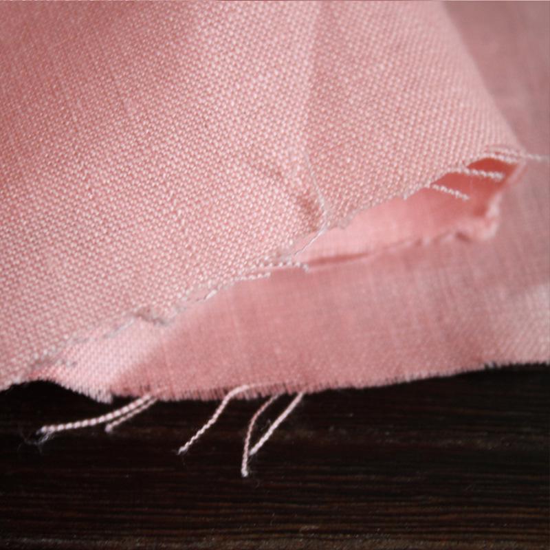 101 Pure Linen Slub Fabric for Summer Clothing: Solid Color 14s Linen for Pants and Shirts