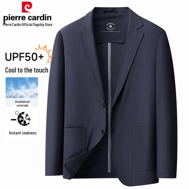 Pierre Cardin Men's Sun Protective Cool Touch Stretch Casual Blazer