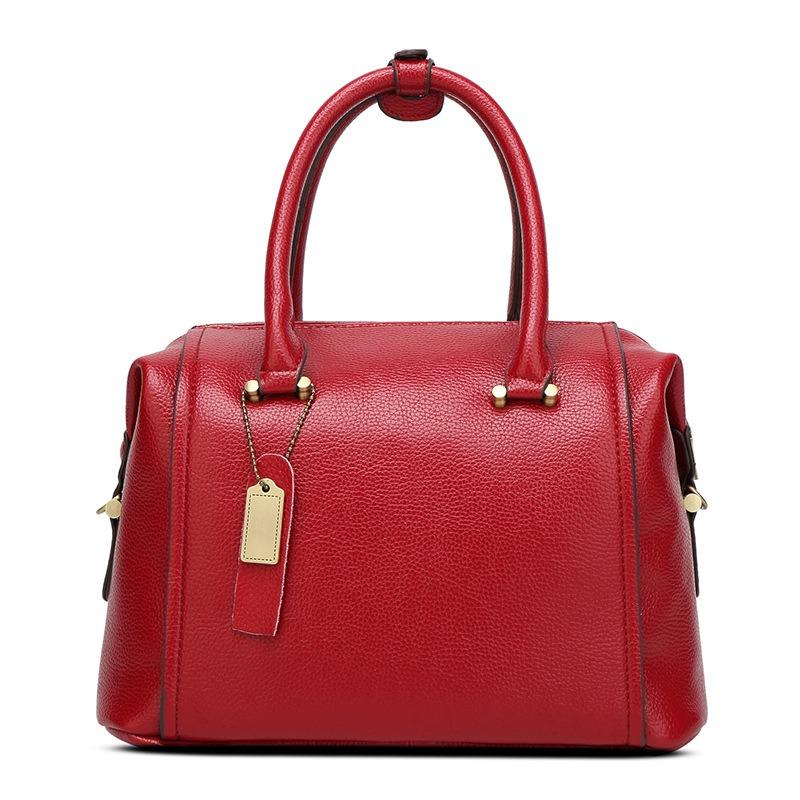 Женская сумка Boston Bag из искусственной кожи, сумка через плечо с подушкой через плечо, сумка через плечо One Size