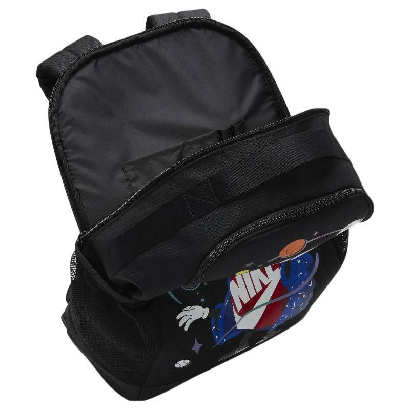 Nike Polyester Backpack Regular Men's Black & White Lightweight Casual FN1359-010