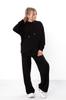 Girls Teen Outfit Set with Hoodie and Palazzo Pants, Any season 6449-057 HC